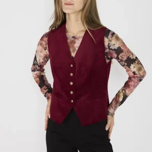 Vest Velvet Ana Burdeo
