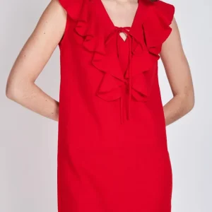 Vestido Vuelos Sofía Rojo Eclipse