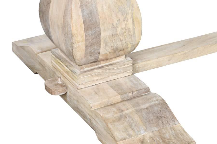 Mesa madera mango decapé (215 cm) - Imagen 3