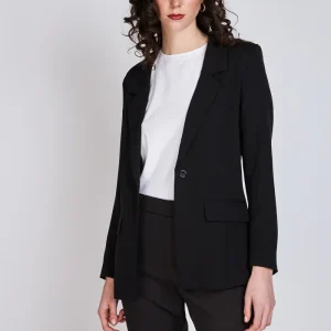 Blazer Entallado Emily Negro Eclipse