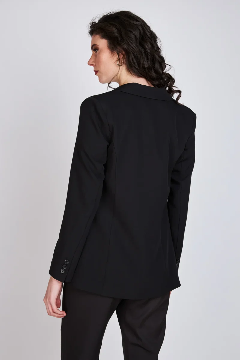 Blazer Entallado Emily Negro Eclipse - Imagen 3