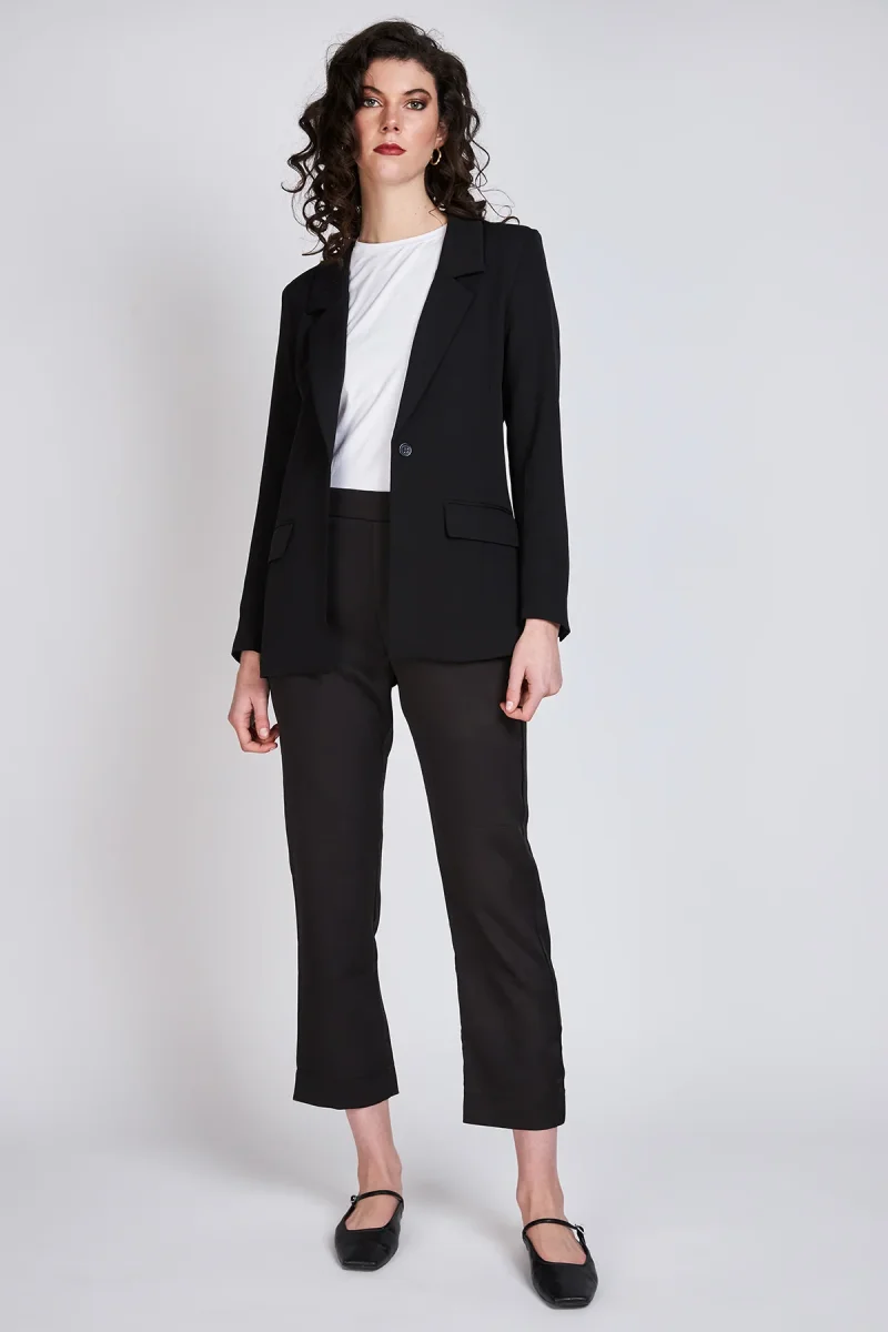 Blazer Entallado Emily Negro Eclipse - Imagen 5