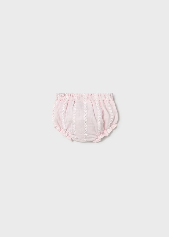 Conjunto bebé niña 3 piezas rosa con chaqueta ref.1287 Mayoral - Imagen 4