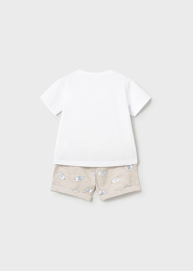 Conjunto bebé niño 4 piezas elefante Mayoral ref.1652 - Imagen 4