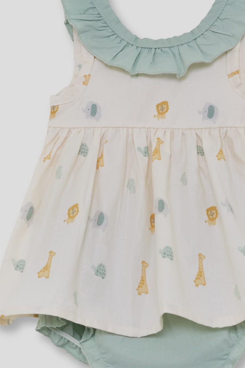 Vestido bebé safari Street Monkey 261031 - Imagen 4