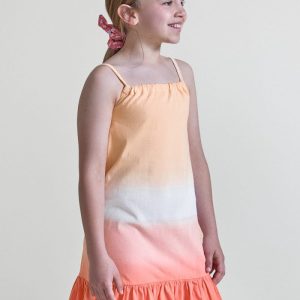 Vestido infantil degradado coral Street Monkey 266067