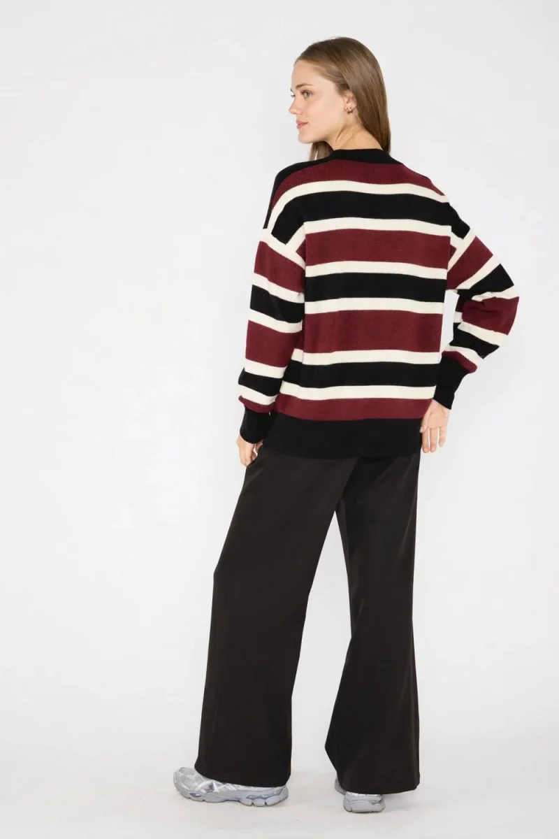 Sweater Rayas Pascal Crudo - Imagen 3