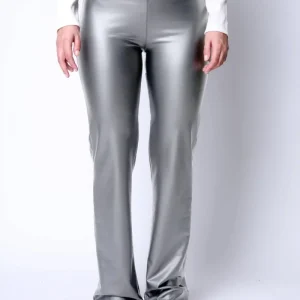 Calza Pantalón Metalizada Juana Plateado ATR by Eclipse