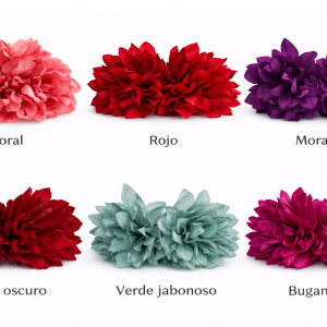 Flor Flamenca Dalia 2026 Coral
