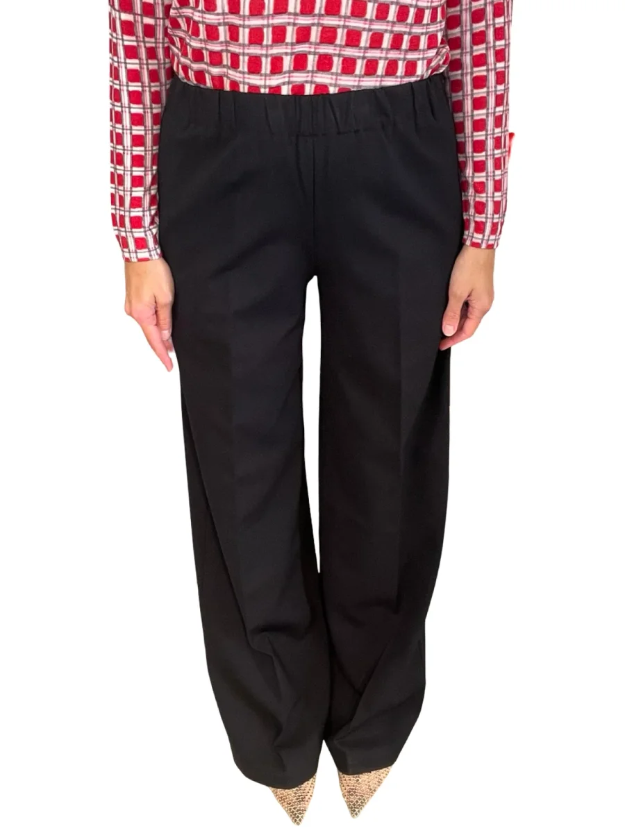 Pantalon Liviana Conti Ancho Bolsillos Detras - Imagen 4