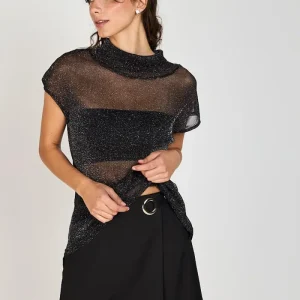 Polera Mesh Brillos Amparo ATR by Eclipse