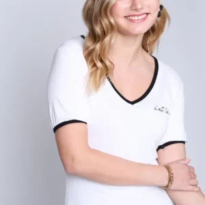 Polera Camille Blanco Eclipse
