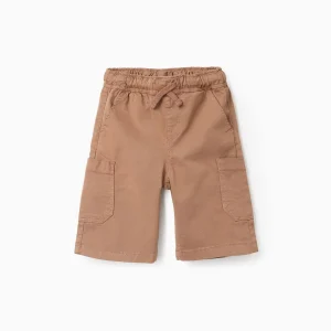 Bermuda Cargo de Niño Zippy – Marrón