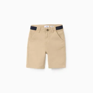 Bermuda Chino de Niño Zippy – Beige