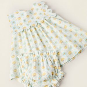 Vestido Bebé Estampado con Braguita Zippy