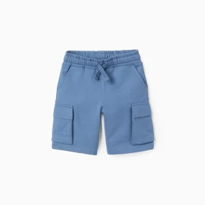 Bermuda Cargo de Niño Zippy – Azul