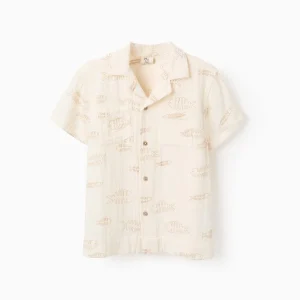 Camisa de Niño Zippy – Estampado de Peces