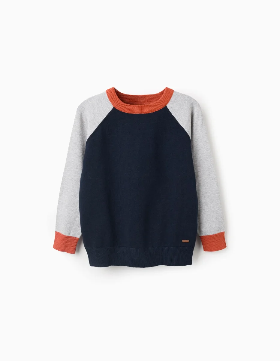 Jersey niño con mangas tricolor Zippy Ref. ZKBAP0202_25041