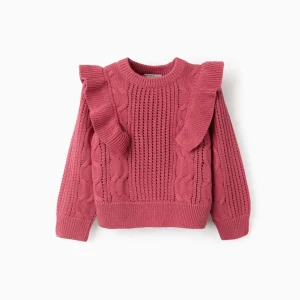 Jersey punto rosa con volantes Zippy Ref. ZKGAP0202_25059