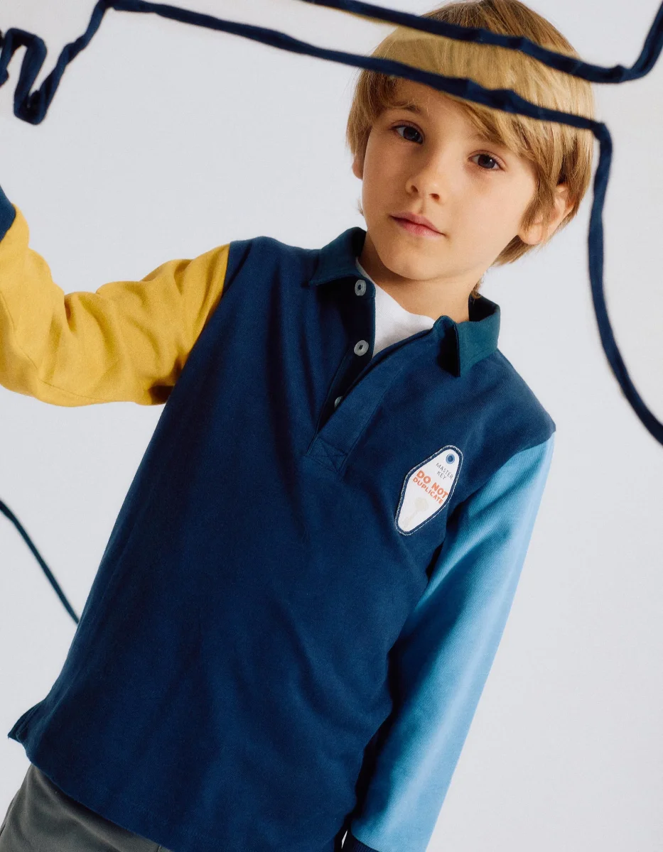 Polo multicolor niño Zippy Ref. ZKBAP0301_25015