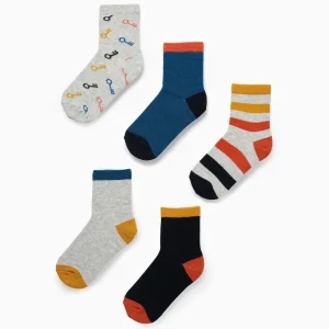Pack 5 calcetines niño multicolor Zippy Ref. ZKBUN0302_25023