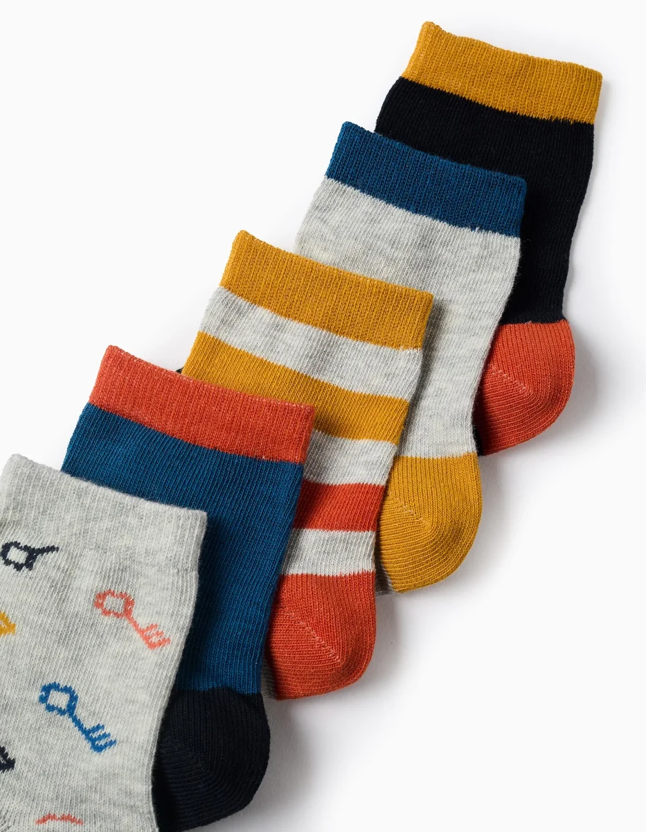 Pack 5 calcetines niño multicolor Zippy Ref. ZKBUN0302_25023 - Imagen 3