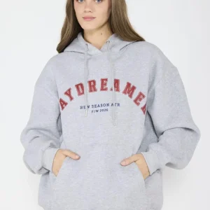 Polerón Hoodie Luciana Gris