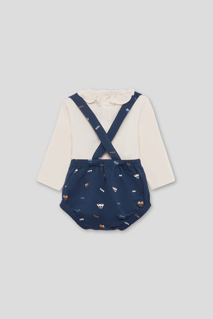 Conjunto bebé tirantes animalitos Street Monkey 1-24m ref. 352030 - Imagen 3
