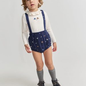 Conjunto bebé tirantes animalitos Street Monkey 1-24m ref. 352030