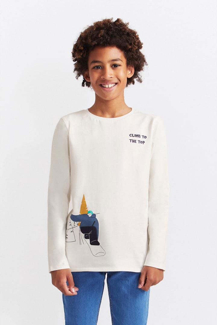 Camiseta niño snowboard Street Monkey · Ref 355005