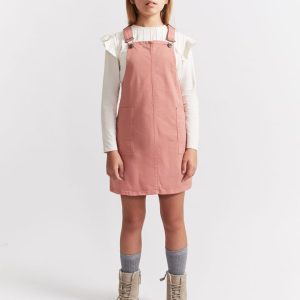 Peto rosa niña Street Monkey denim · Ref. 356032