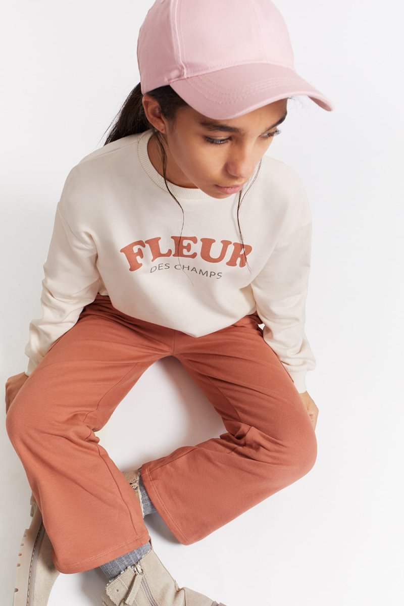 Conjunto niña «Fleur des Champs» y pantalón cargo– Ref. 356053 - Imagen 4