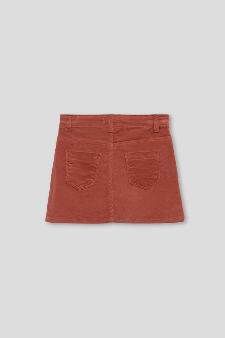Falda micropana niña color teja Street Monkey · Ref. 356057 - Imagen 4