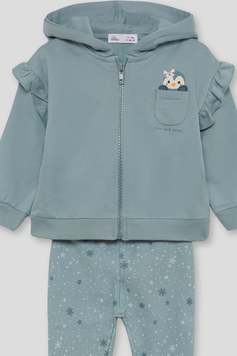 Conjunto Niña Street Monkey pingüino 12m a 6 años – 363021 - Imagen 6