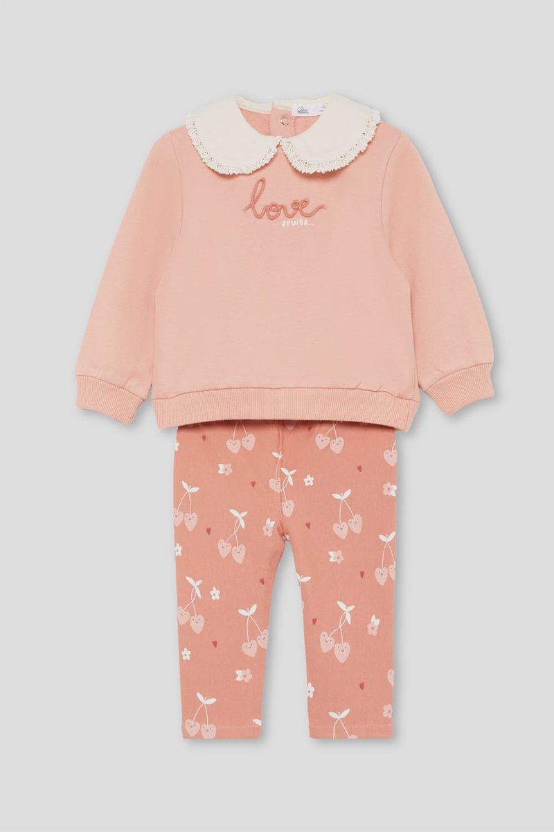 Conjunto Niña Street Monkey coral love 12m a 6 años – 363037 - Imagen 5
