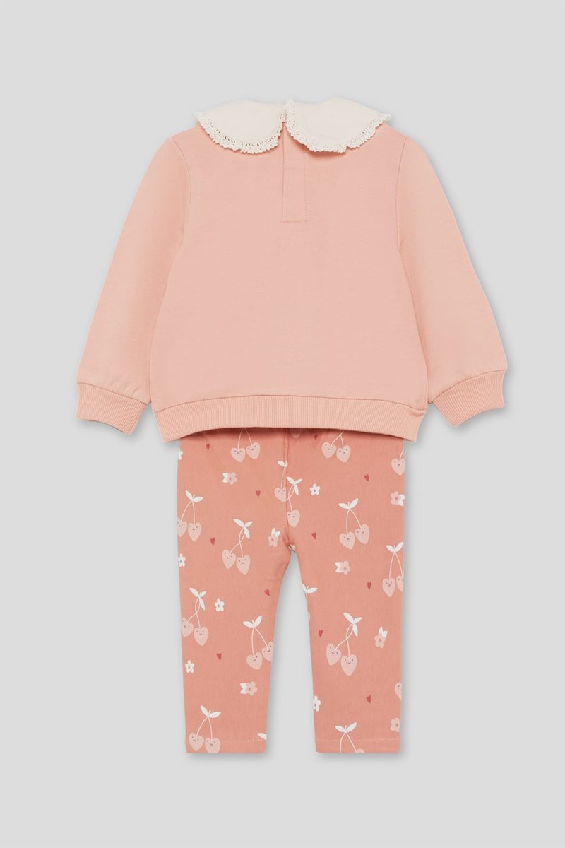Conjunto Niña Street Monkey coral love 12m a 6 años – 363037 - Imagen 4