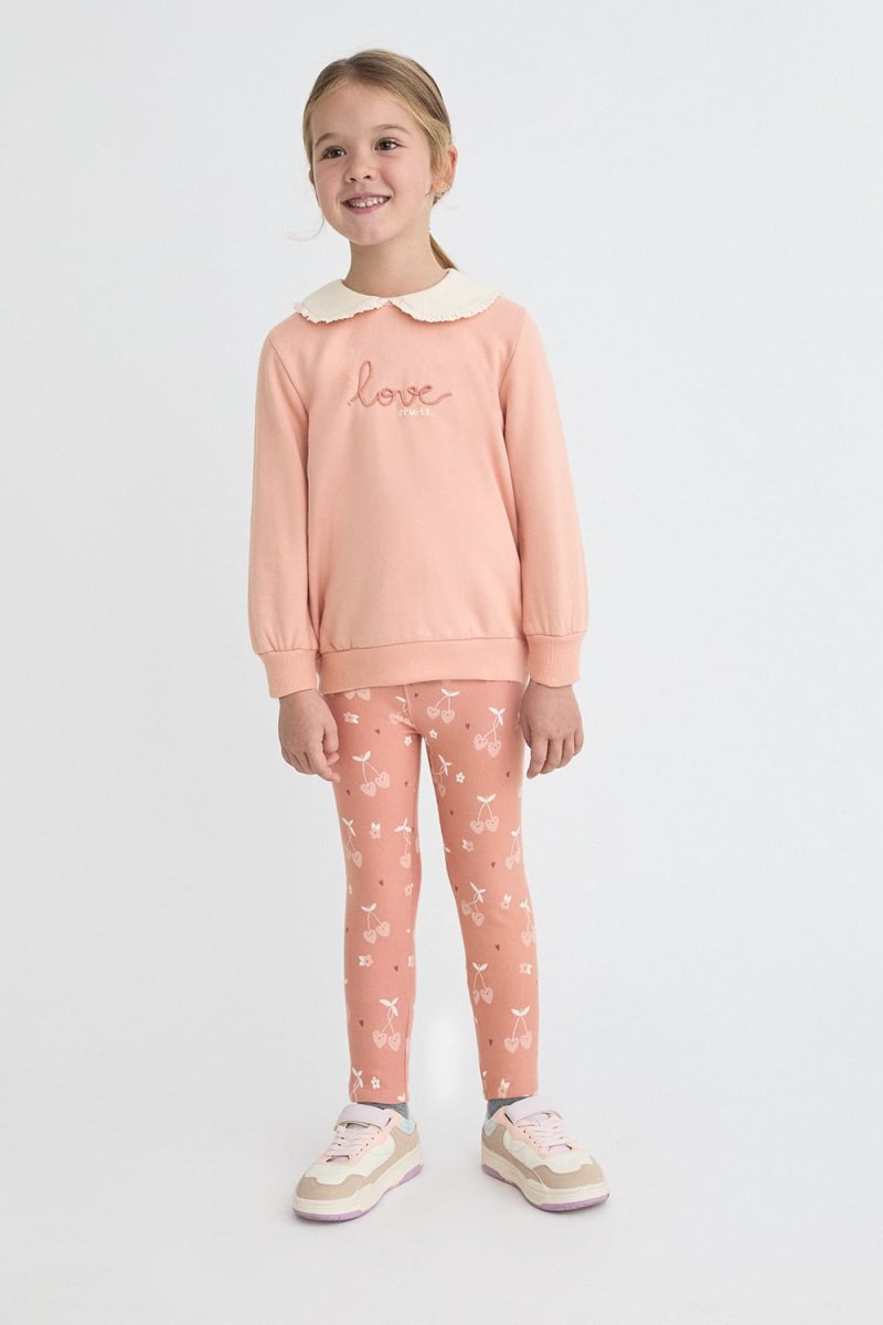 Conjunto Niña Street Monkey coral love 12m a 6 años – 363037 - Imagen 2