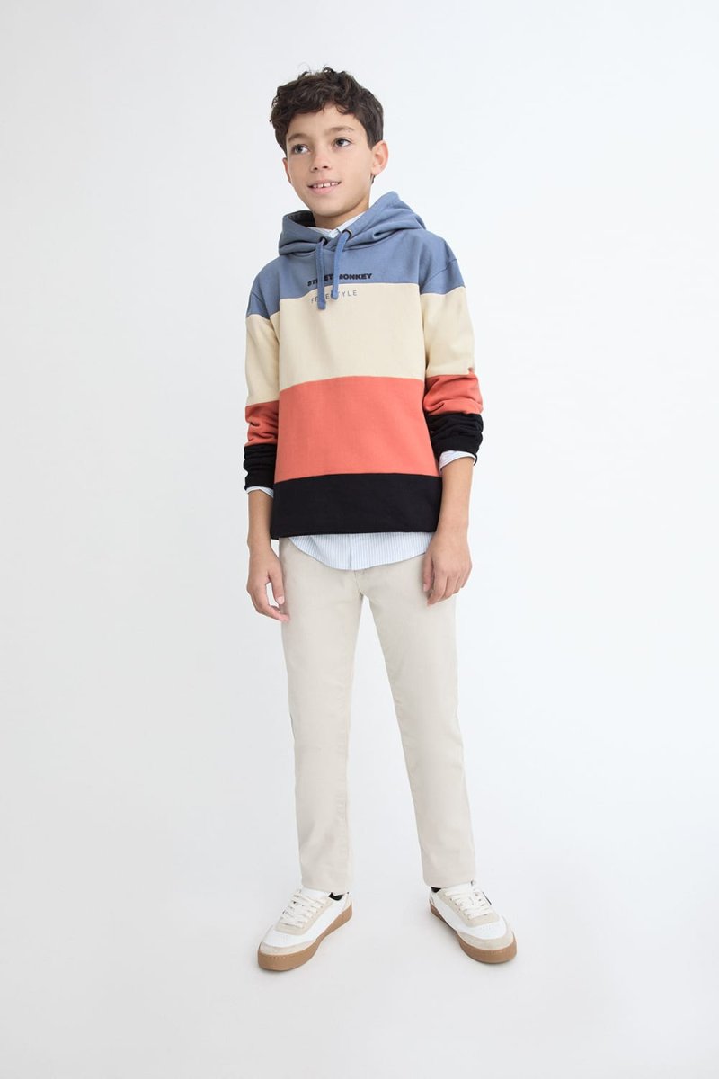 Sudadera niño Street Monkey bloques 4 a 16 años – Ref. 365013 - Imagen 5