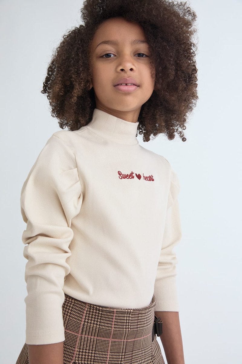 Camiseta niña Street Monkey cuello alto Sweet Heart Ref. 366036
