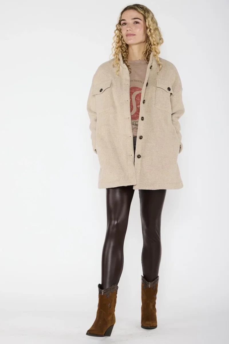Chaquetón Camila Crudo - Imagen 5