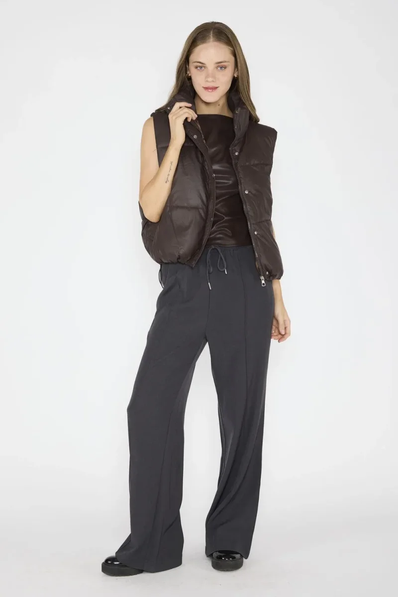 Top Cuerina Ana Chocolate - Imagen 3