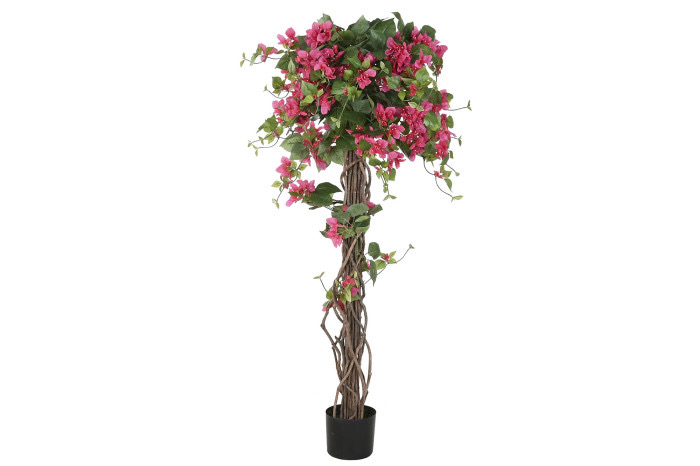 Árbol Artificial Azalea Fucsia 150cm con Flores - Imagen 2