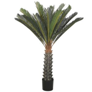 Planta cycas polietileno brillante (80 cm)