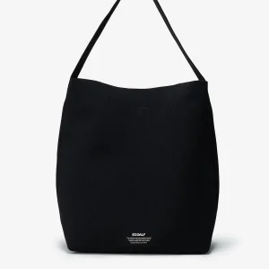 Bolso Ecoalf Marta Tika Plain Bucket Negro