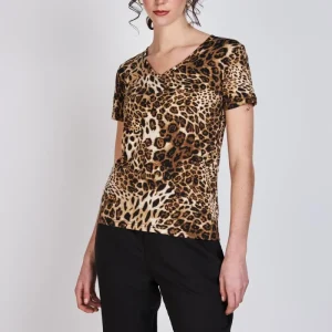 Polera Animal Julieta Café Woman by Eclipse