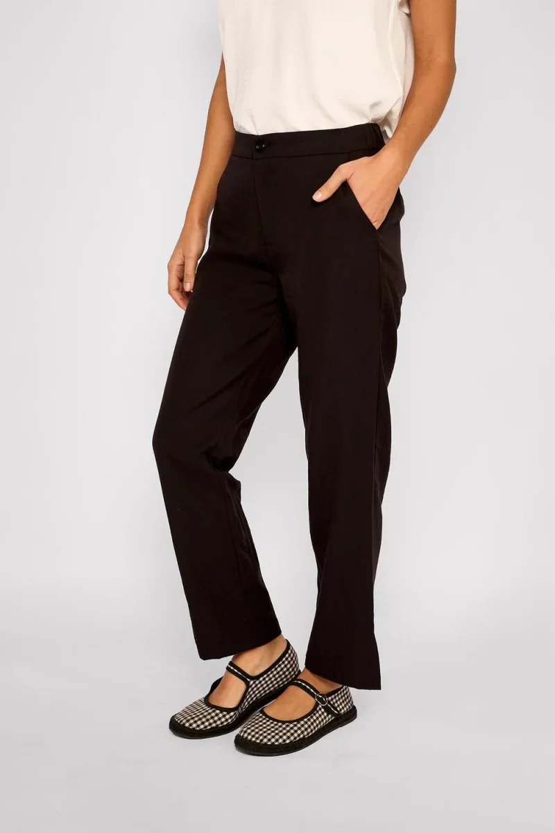 Pantalón Recto Sastrero Alicia Negro