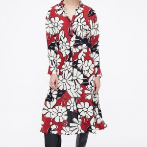 Falda midi blooming sunset