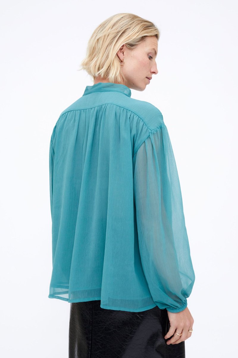 Blusa verde agua - Imagen 6
