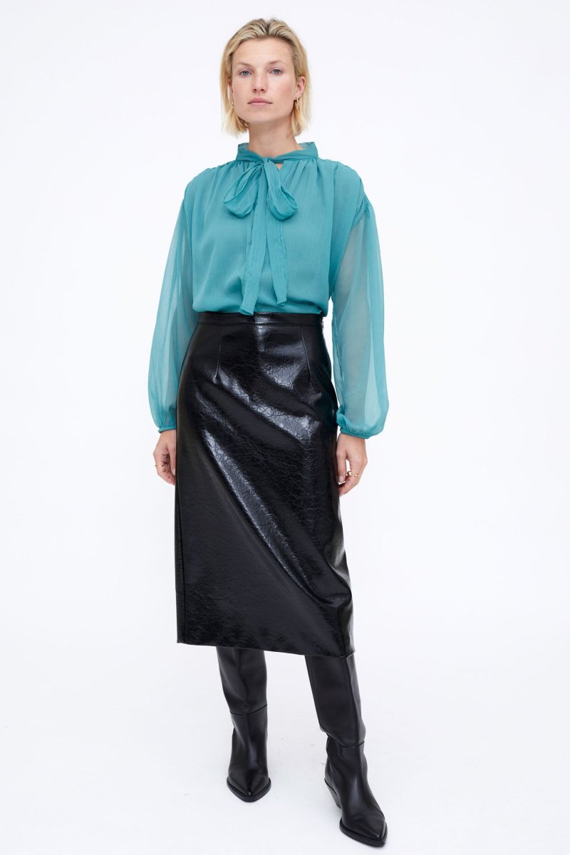 Blusa verde agua - Imagen 4