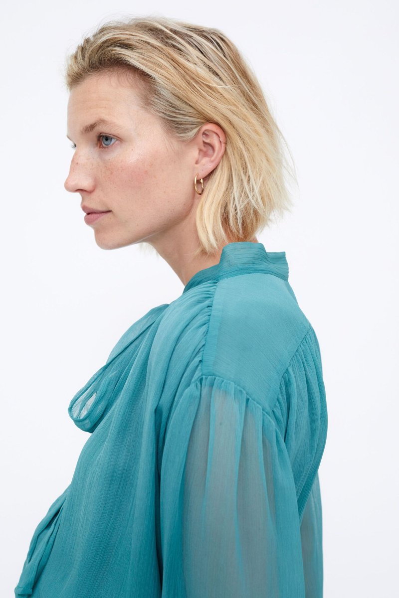 Blusa verde agua - Imagen 3